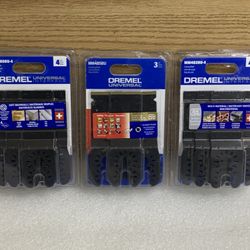 Lot Of 3 DREMEL MM480BU-4  DREMEL MM485BU, DREMEL MM482BU-4