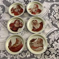 Santa Coca-Cola Coasters
