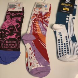 3 New Women Socks