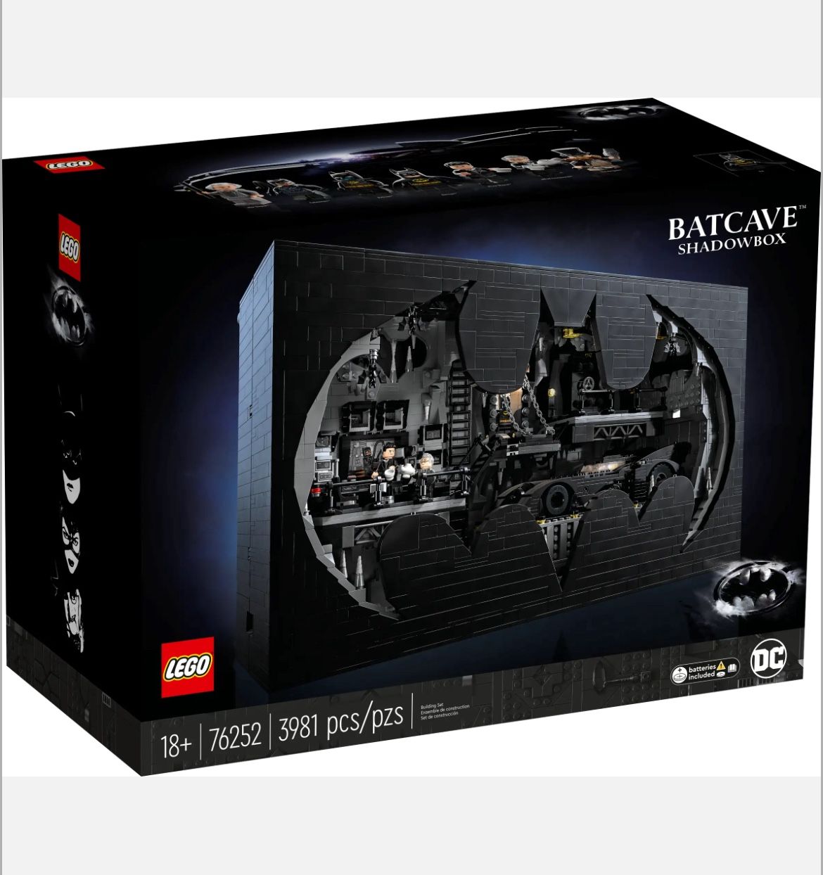 Lego Batman Batcave Shadowbox , Missing 1 Bag
