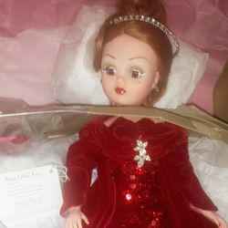 Madame Alexander Legends Platinum Red Sequin Doll