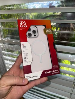 ZAGG clear MagSafe iPhone 16 pro max case
