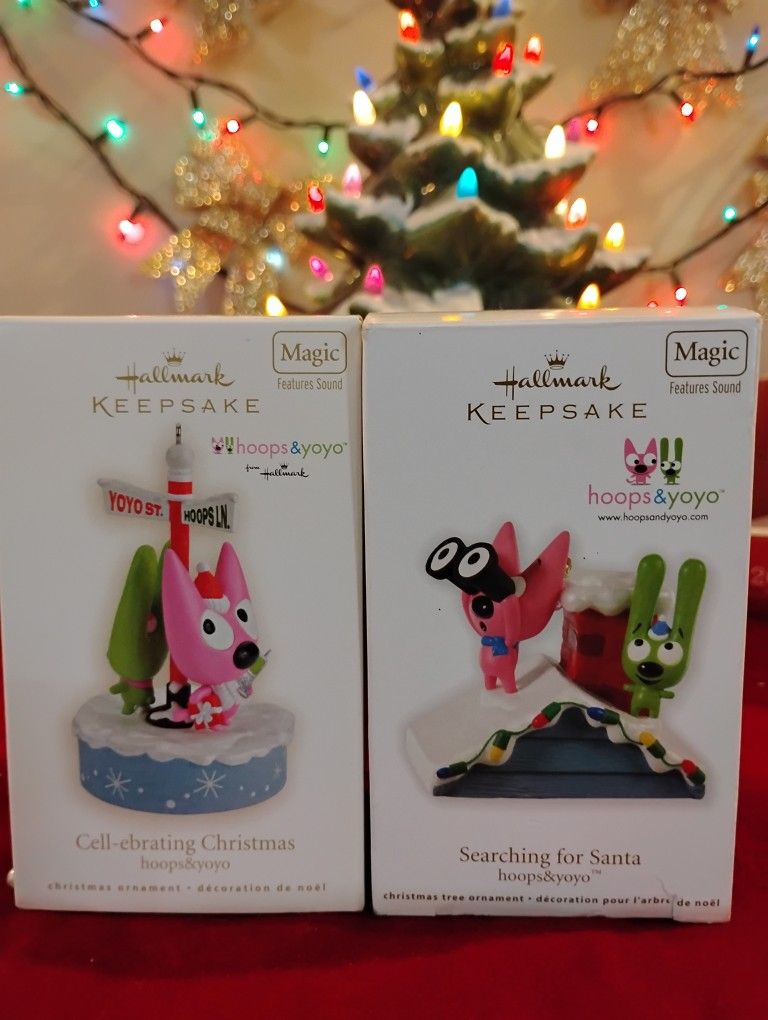 Hallmark Keepsake Ornaments hoops&yo-yo