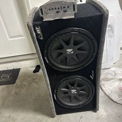 2 12” Kickers  And Amp 