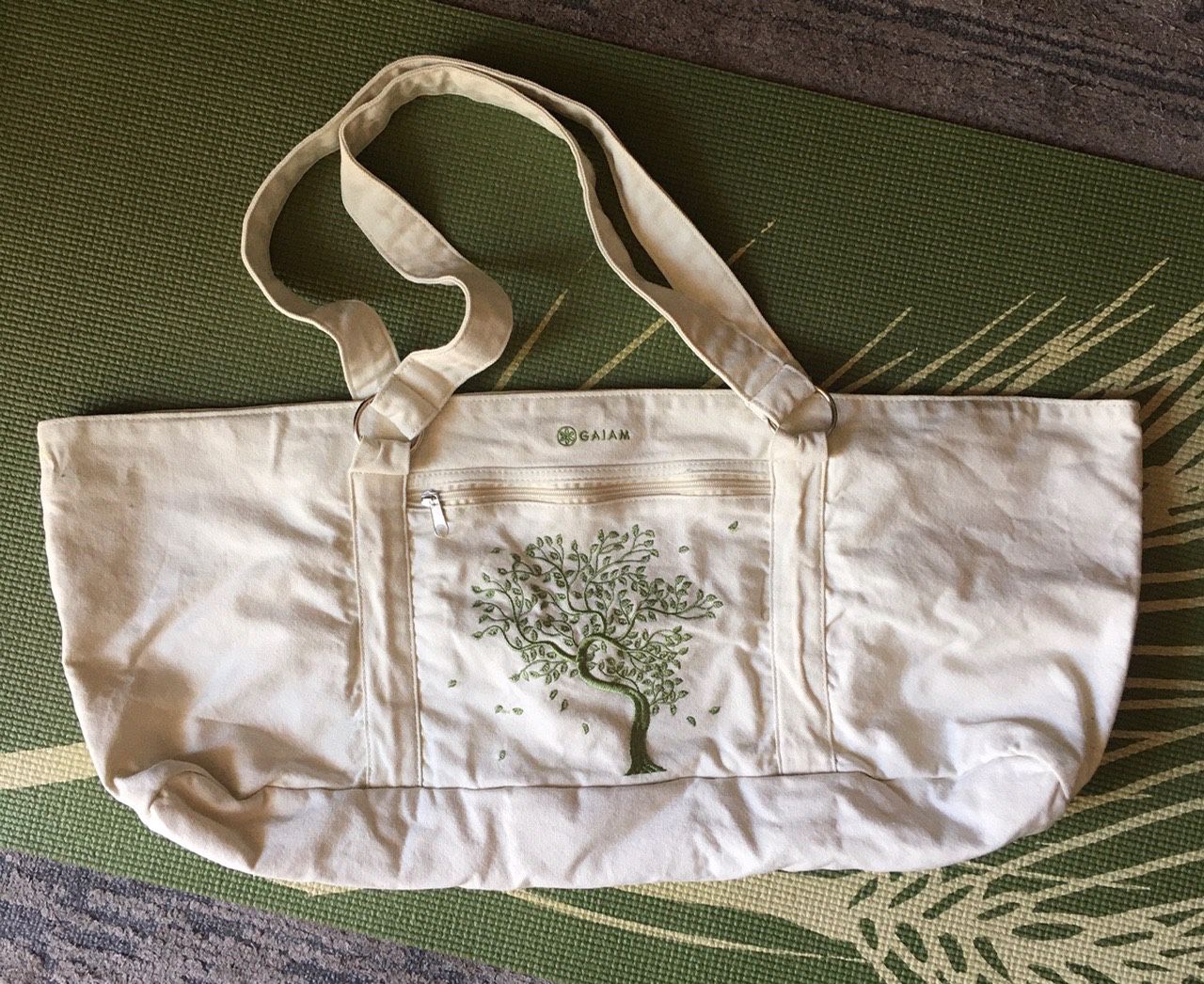 Gaiam Embroidedered Tree Of Life Yoga Mat Tote Shoulder Bag for Sale in Los  Angeles, CA - OfferUp