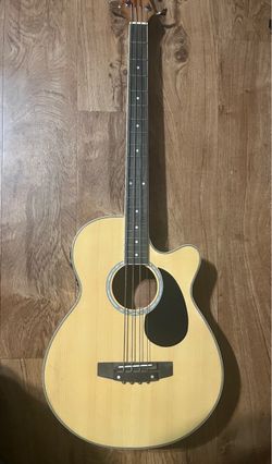 Electric acoustic bass 4 string