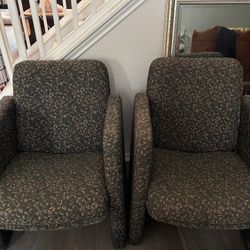 Upholstered Club Chair Set Of 4 