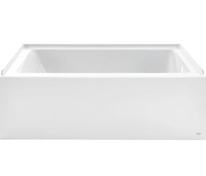 American Standard (contact info removed).020 Studio Integral Apron Bathtub Right Drain 60 in. x 30 in. in White