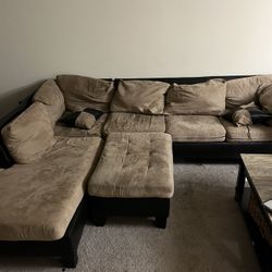 L Shaped Couch With Ottoman
