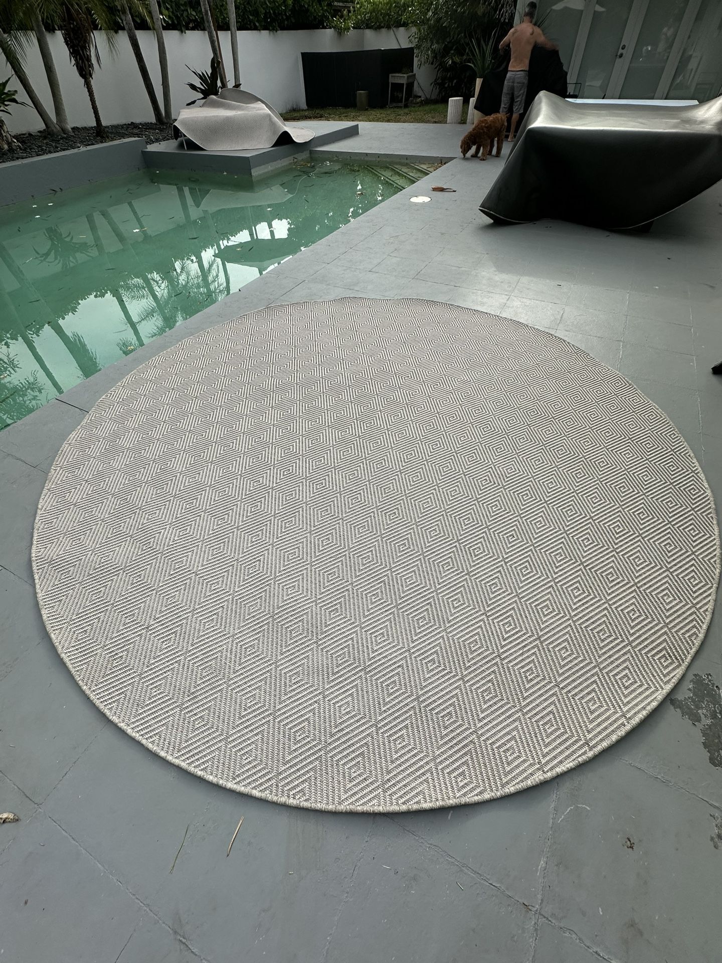 Luxury outdoor carpets 9ft