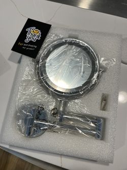 LED Wall Mount Makeup Mirror – Double Sided