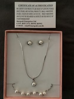 Genuine Pearl Set 