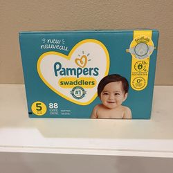Pampers size 5, 88ct