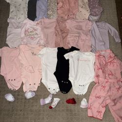 0-3 month clothes 