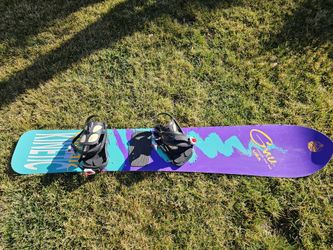 GNU KINETIC 168" VINTAGE SNOWBOARD