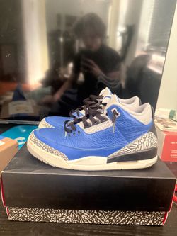 Retro 3 Varsity Royal Blue
