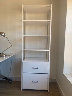 6-Tier Tall Freestanding Bookshelf / filing cabinets