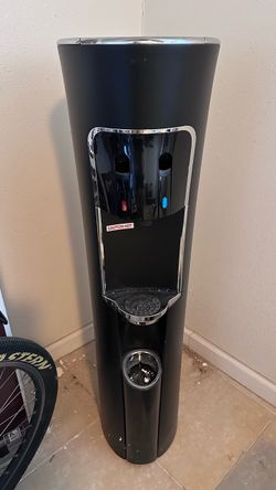 Black Floor Standing Water Cooler Dispenser
