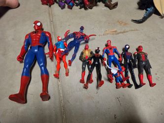 Spiderman figures