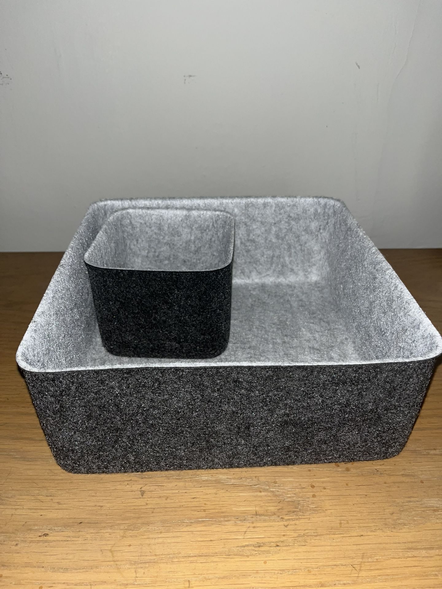 Grey Soft Storage Containers