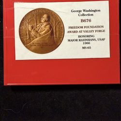 George Washington Freedom Foundation Medal