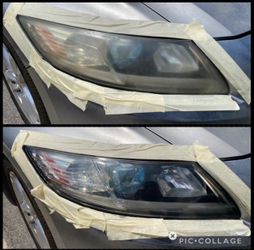 Headlight restoration pair kit