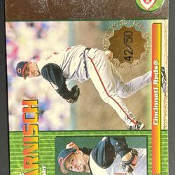 1999 Pacific Omega - Pete Harnisch #64 Premiere Date #42/50