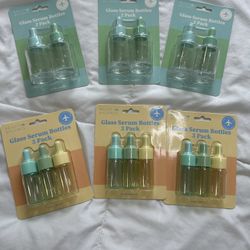 Glass Serum Bottles Packs 