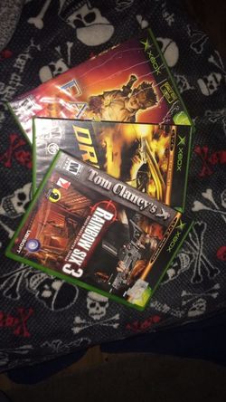 XBOX GAMES $5 EACH OR $15 FOR ALL