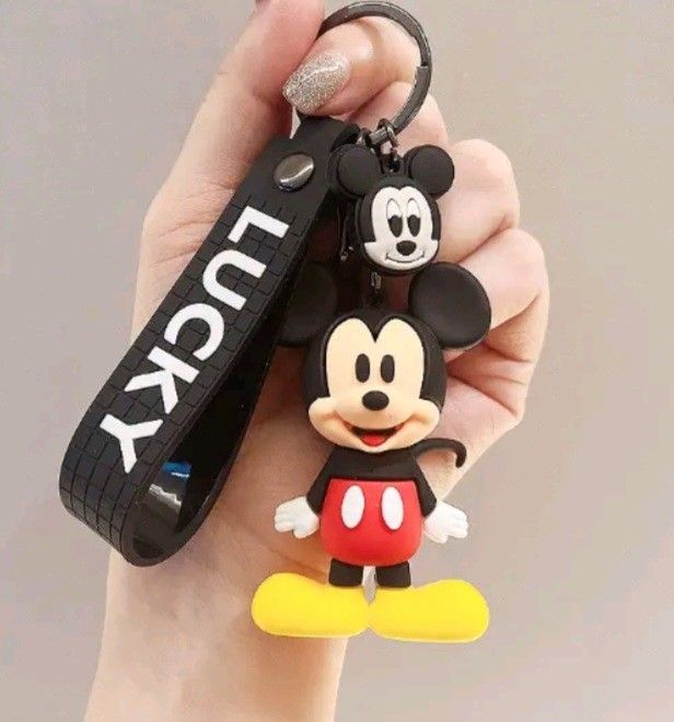 New Mickey Mouse Keychain Or Backpack Charm