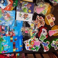 Super Mario Bros Party Supplies 🥳 Decorations 