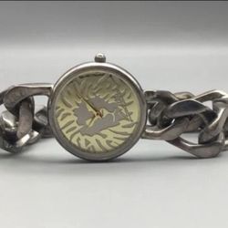 VINTAGE 1980’s ANNE KLEIN BOLD LINKS BRACELET BAND WATCH