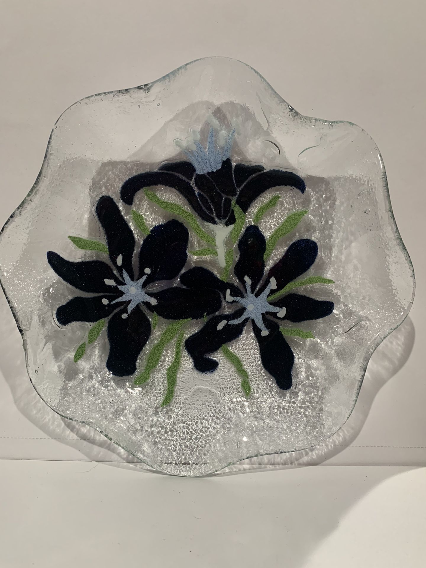 Art Glass Syndenstricker Bowl