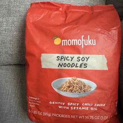 Momofuku Spicy Soy Noodles