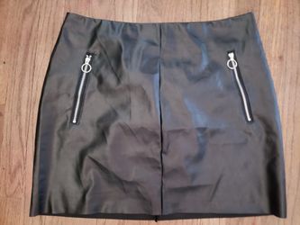 Faux Leather skirt