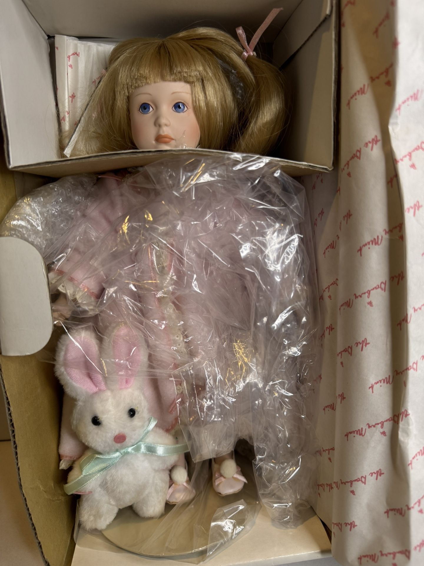 PORCELAIN COLLECTIBLE DOLL (12inch)