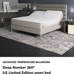 Sleep Number 360 iLE Flex Top King Mattress And Flex Fit 3 Smartbase