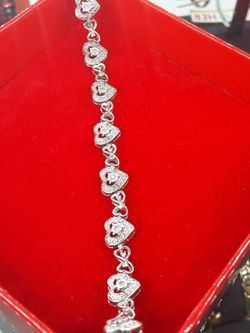 White Gold 10k (.417) 7.8 grams 8 inch