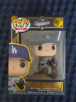 Yoshinobu Yamamoto Funko Pop 2025 World Series MVP Vinyl Figure