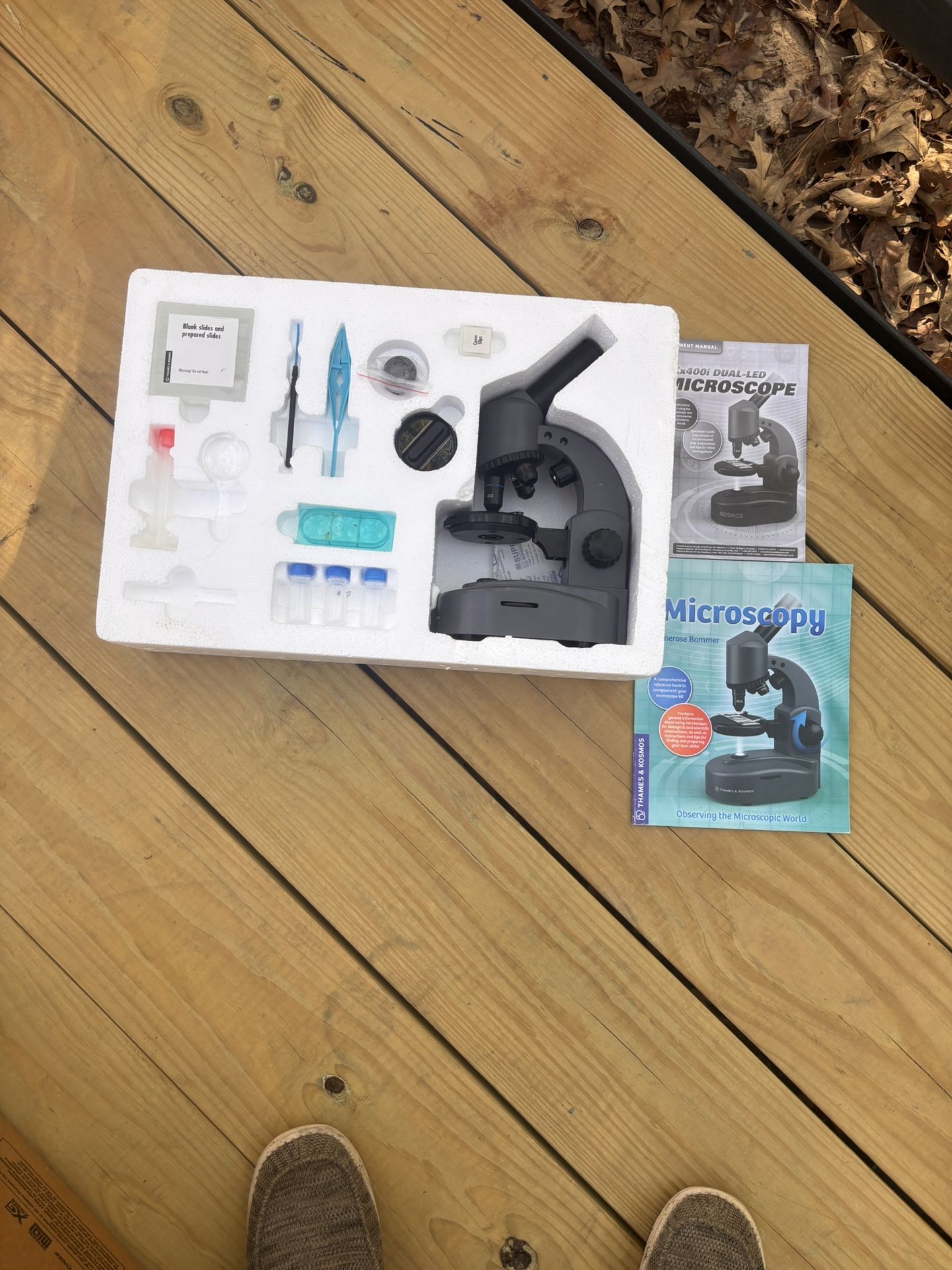 USED LIKE NEW YOUTH MICROSCOPE!