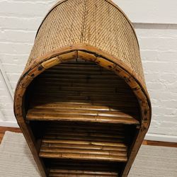 Rattan Bookshelf 