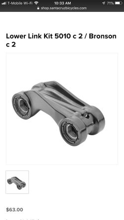 Santa Cruz 5010 or Bronson 2 lower link