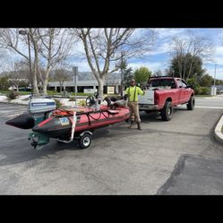 Inflatable Zodiac Boat 