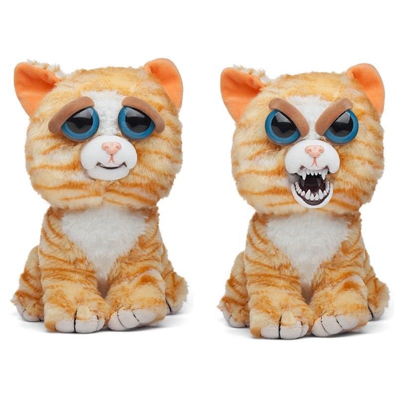Feisty Pets Princess Pottymouth Orange Tabby Kitty Cat 9" Stuffed Plush