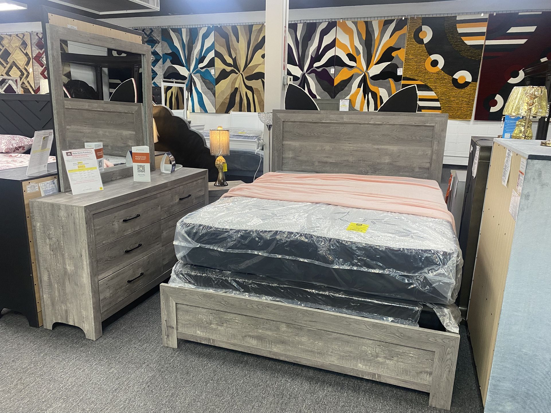 Queen Size Bed frame Set $499