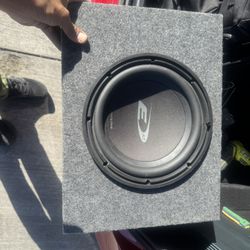 Plug & Play 10” Subwoofer w/ Built-In Amp + Harness 