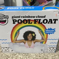 BigMouth Inc. Giant Rainbow Cloud Pool Float