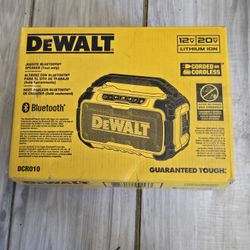 DEWALT 20V MAX Cordless Bluetooth Speaker (Tool Only)
