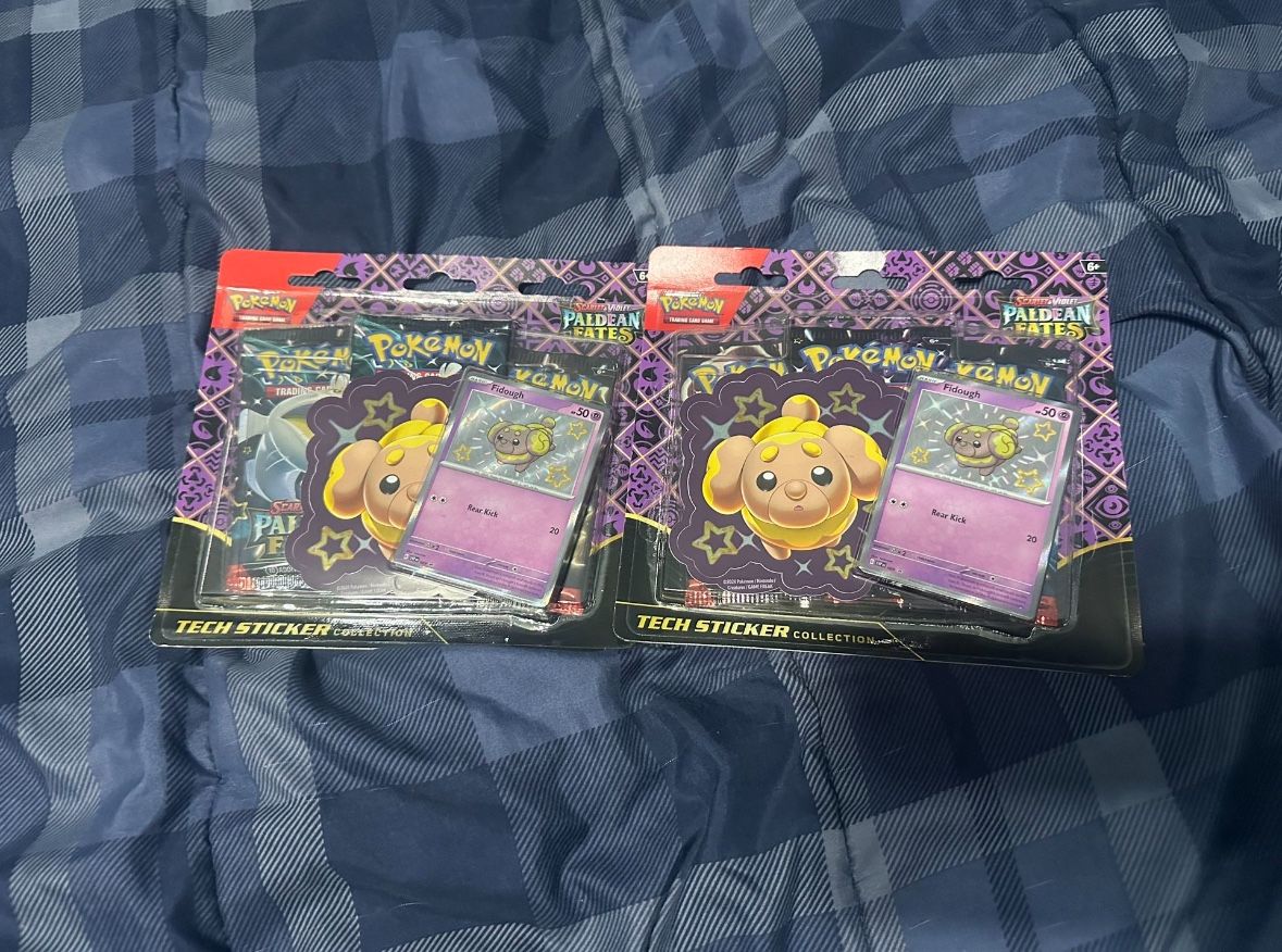 Paldean Fates Tech Sticker Collection