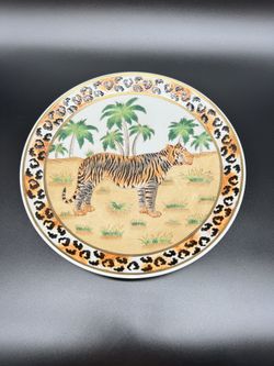 Beautiful HEAVY African Textured Decorative Plates $45 EACH 